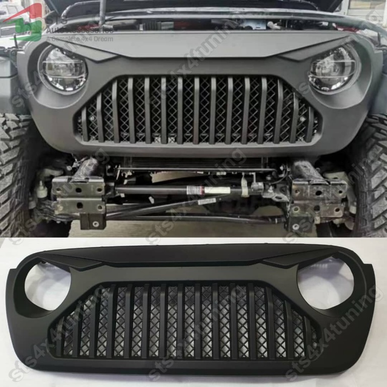 GRILA FATA JEEP WRANGLER JL 2018-2021 [MONSTER FURY LOOK]