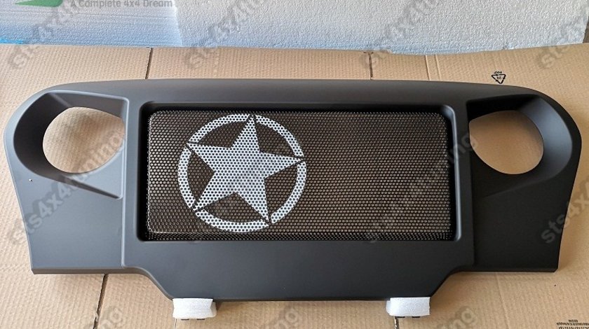 GRILA FATA JEEP WRANGLER TJ 1996-2006 [MESH STAR] [V3]