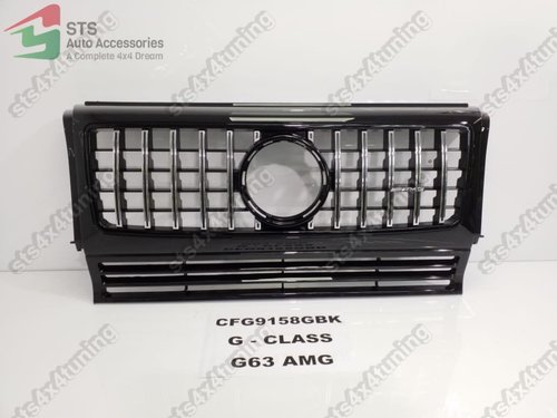 GRILA FATA MERCEDES G-CLASS W463 1989-2017 BK[2018 GTR DESIGN]