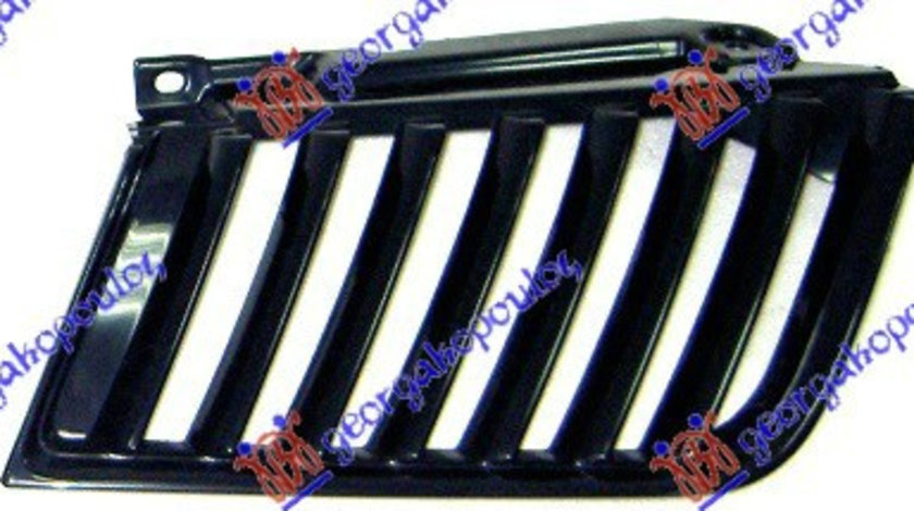 Grila Fata Radiator Dreapta Mitsubishi L200 An 2006 2007 2008 2009 2010 (Negru)