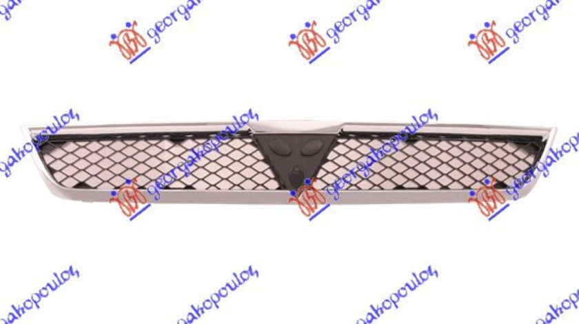 Grila Fata Radiator Mitsubishi Lancer Sedan An 2008- (Rama pe Crom)