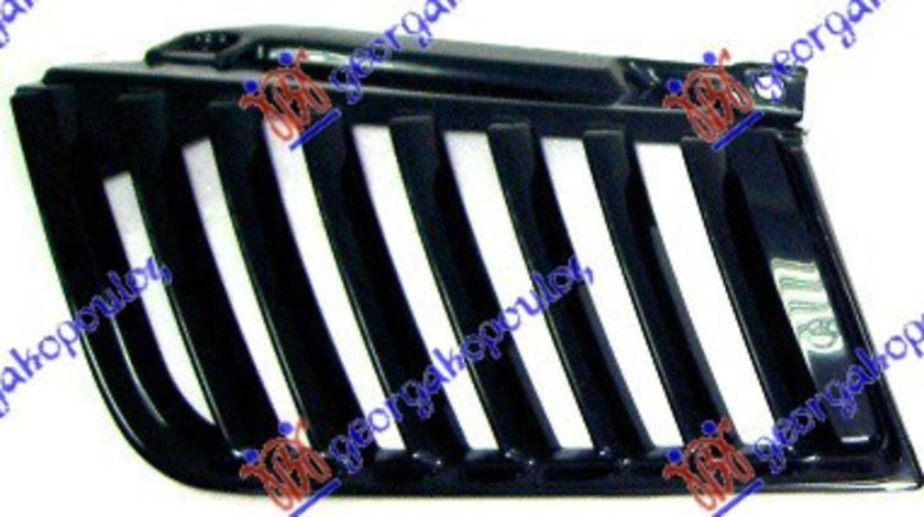 Grila Fata Radiator Stanga Mitsubishi L200 An 2006 2007 2008 2009 2010 (Negru)