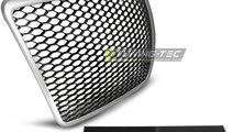 Grila Grile SPORT SILVER compatibila AUDI A6 C6 09...