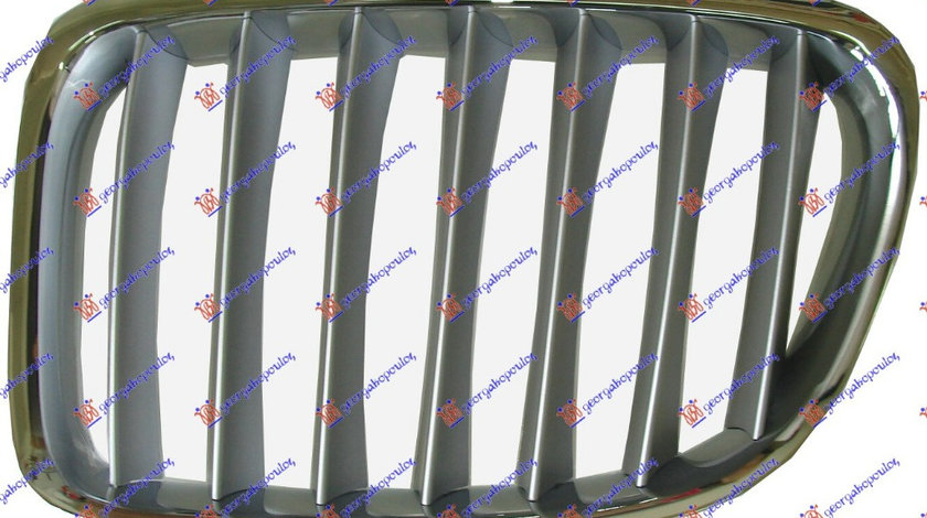 Grila Laterala (Crom/Argintiu) Radiator Stanga BMW X1 (E84) 2009-2010-2011-2012-2013