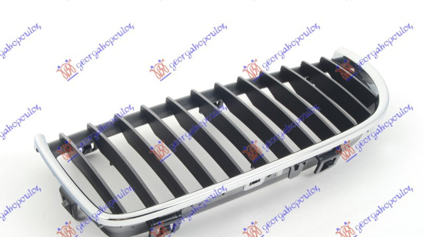 Grila Laterala Radiator Cromata/Neagra Stanga Bmw Seria 3 E90/91 SDN 2005-2008