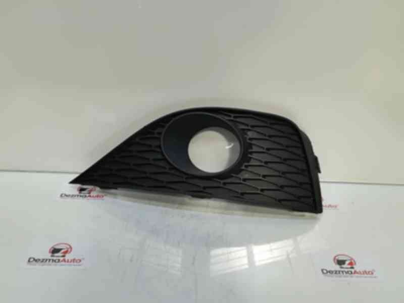 Grila proiector stanga, 6J0853665A, Seat Ibiza 5 ST (6J8)