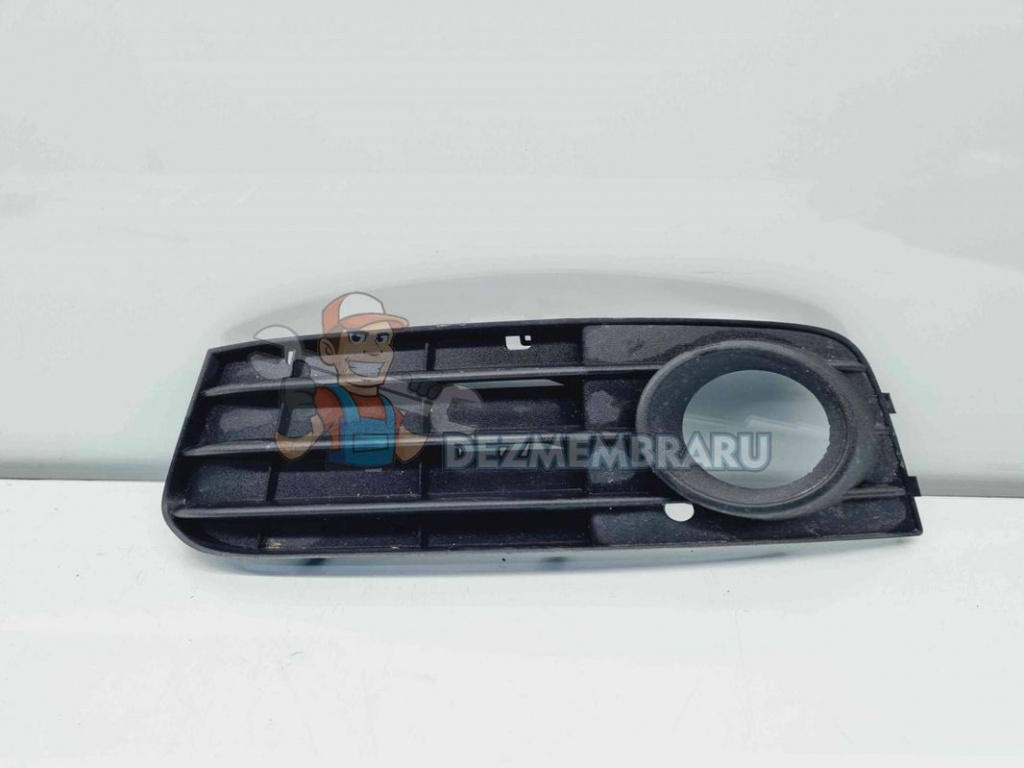 Grila proiector stanga Audi A4 (8K2, B8.5) Facelift [Fabr 2008-2015] 8K0807681A