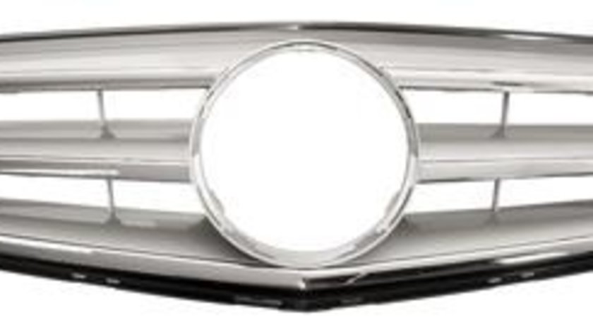 Grila radiator AVANTGARDE argintiu Mercedes C Class w204 07/11