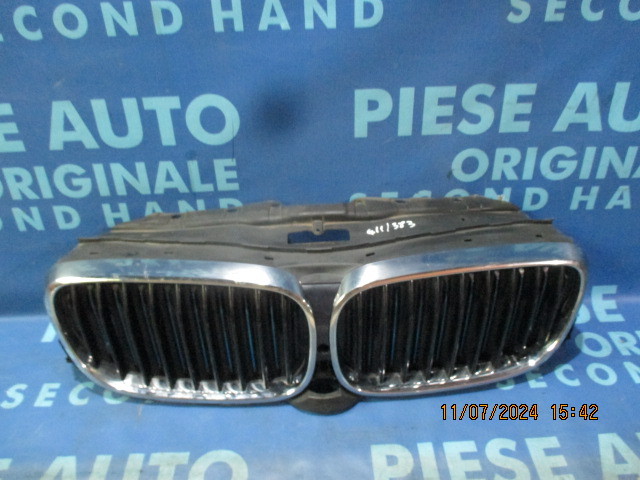 Grila radiator BMW G11 2016; 7497213 (M pachet, cu defect)