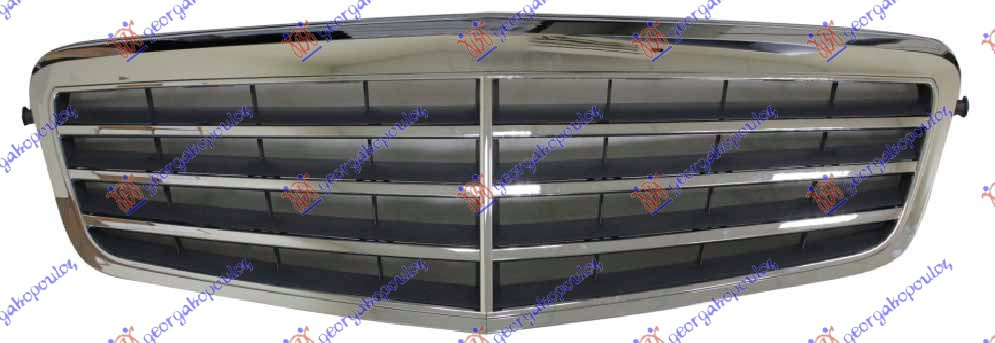 Grila Radiator Crom/Gri Avantgarde Mercedes E-Klass W212 2009-2010-2011-2012-2013