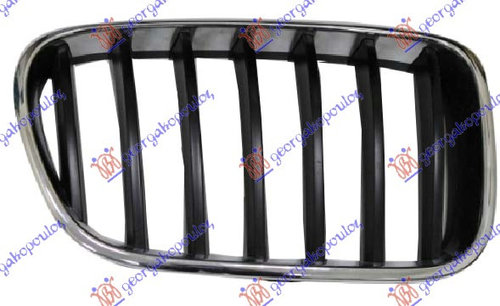 Grila Radiator Dreapta Cromat-Neagra BMW X3(F25) 2011-2012-2013-2014