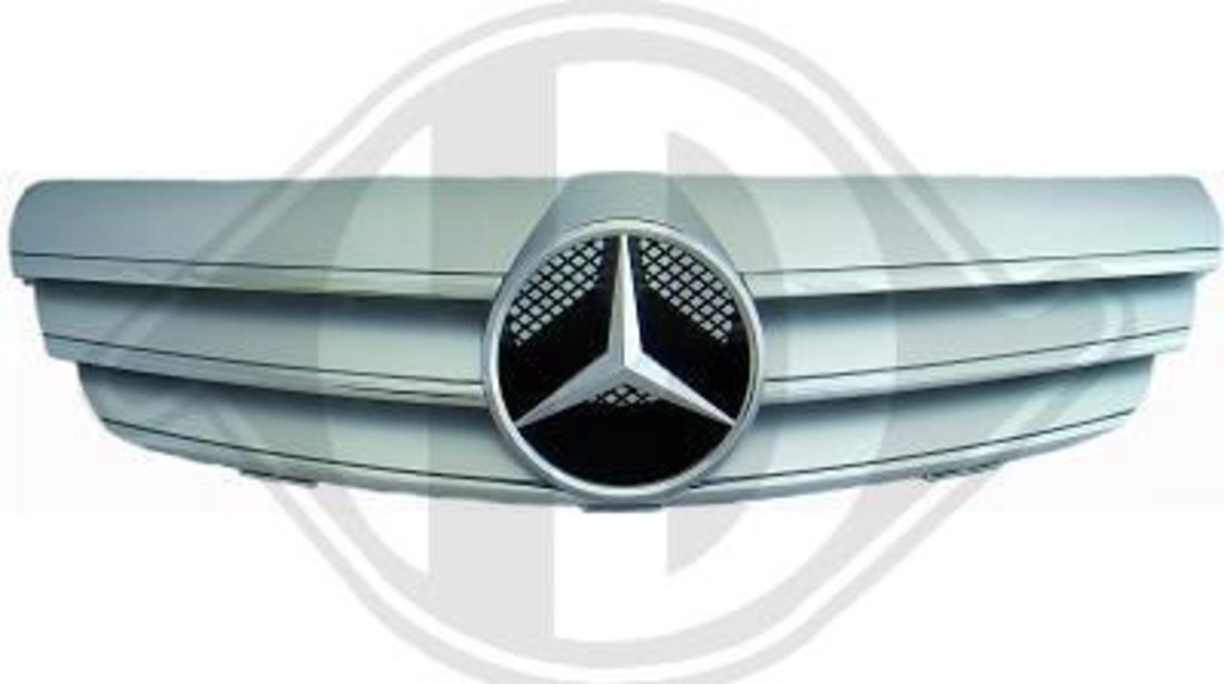 GRILA RADIATOR MERCEDES W209 FUNDAL CROM -COD 1626340