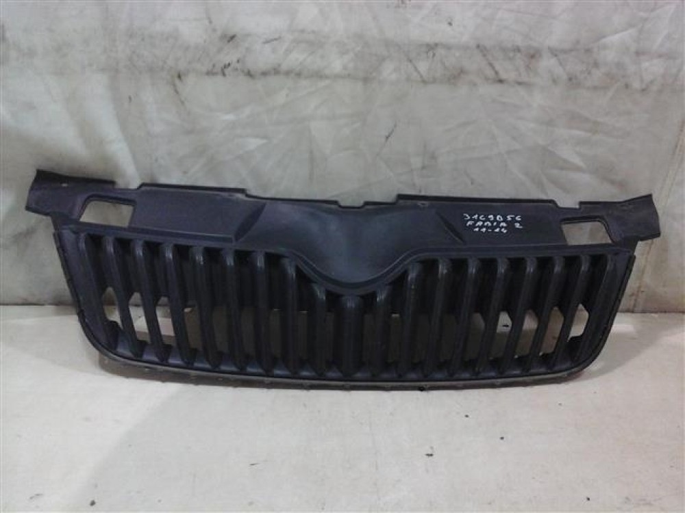 Grila radiator Skoda Fabia2 Facelift An 2011-2014 cod 5J0853668D