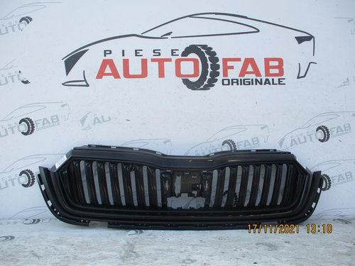 Grila radiator Skoda Octavia 4 noua-originala an 2019-2020-2021-2022 CHUPQI8MQV