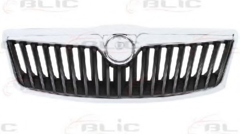 Grila radiator SKODA OCTAVIA II (1Z3) (2004 - 2013) BLIC 6502-07-7521991Q piesa NOUA