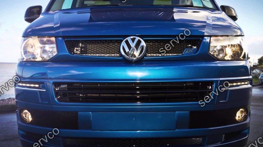 Grila tuning sport VW T5 Transporter Caravelle Multivan Facelift 2010-2015 v4