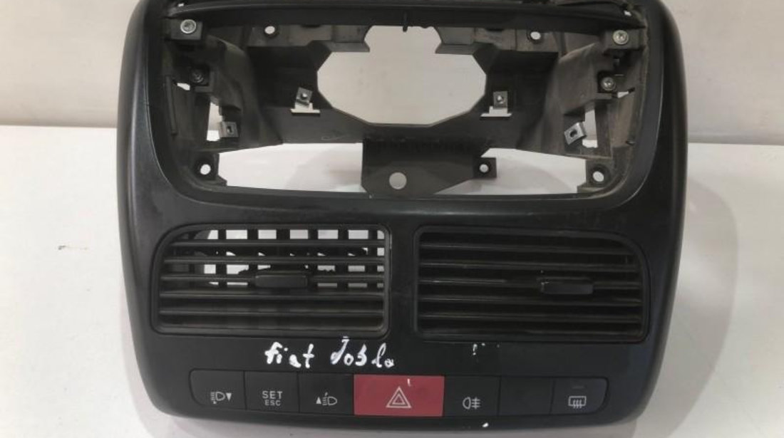 Grila ventilatie bord centrala 07354986480 Fiat Doblo [facelift] [2005 - 2009]