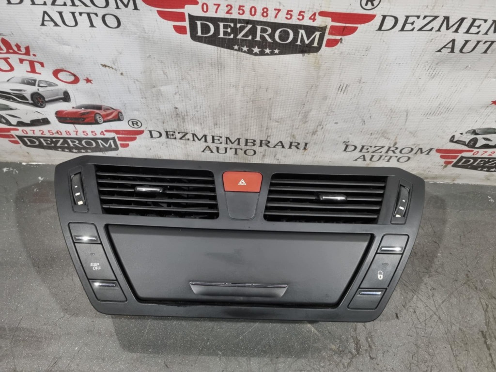 Grila ventilatie bord centrala + buton avarie ESP 9683265580 Citroen C4 I Picasso