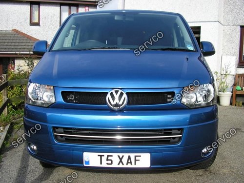 Grila VW T5 Transporter Caravelle Multivan Facelift 2010-2015 v4