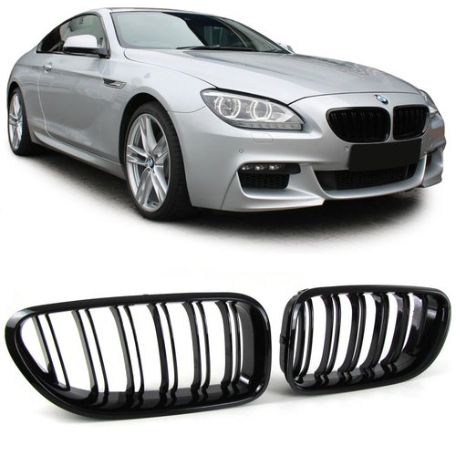 GRILE BMW F06 Gran Coupe Seria 6 M6 Negru Lucios si mat