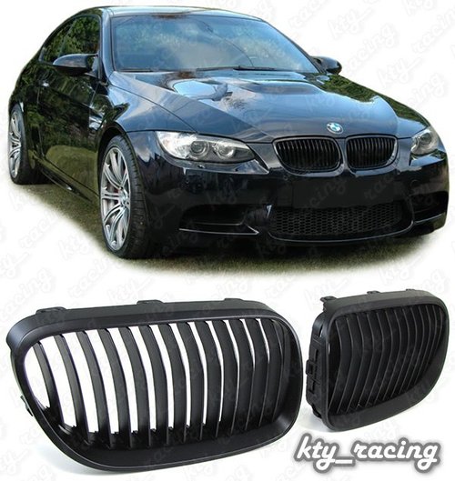 Grile Negre BMW E92 Coupe  M3 LCI 2010-2013 Facelift