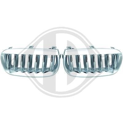 GRILE RADIATOR BMW X3 E83 FUNDAL CROM -COD 1275240