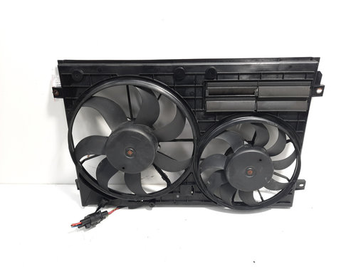 Grup electroventilatoare, cod 1K0121207AD, Audi A3 Cabriolet (8P7), 2.0 TDI, BKD (idi:472104)