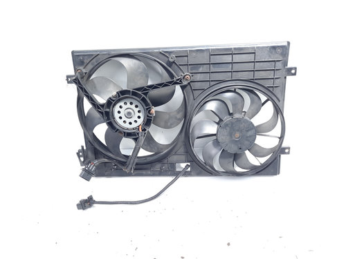 Grup electroventilator, cod 6Q0121207F, VW Polo (9N), 1.2 benz, AWY (id:588213)