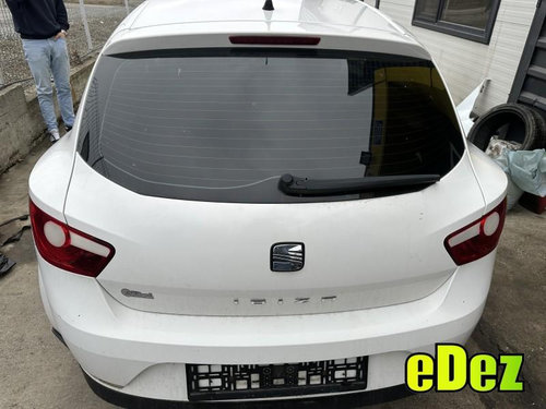 Haion cu luneta culoare alba - lb9a Seat Ibiza 4 (2008-2012) [6J] 6J3827024