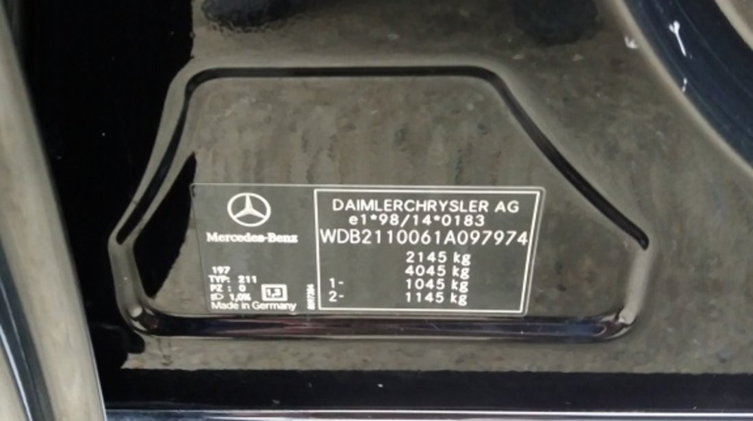 Haion Mercedes E-CLASS W211 2002 berlina 2.2