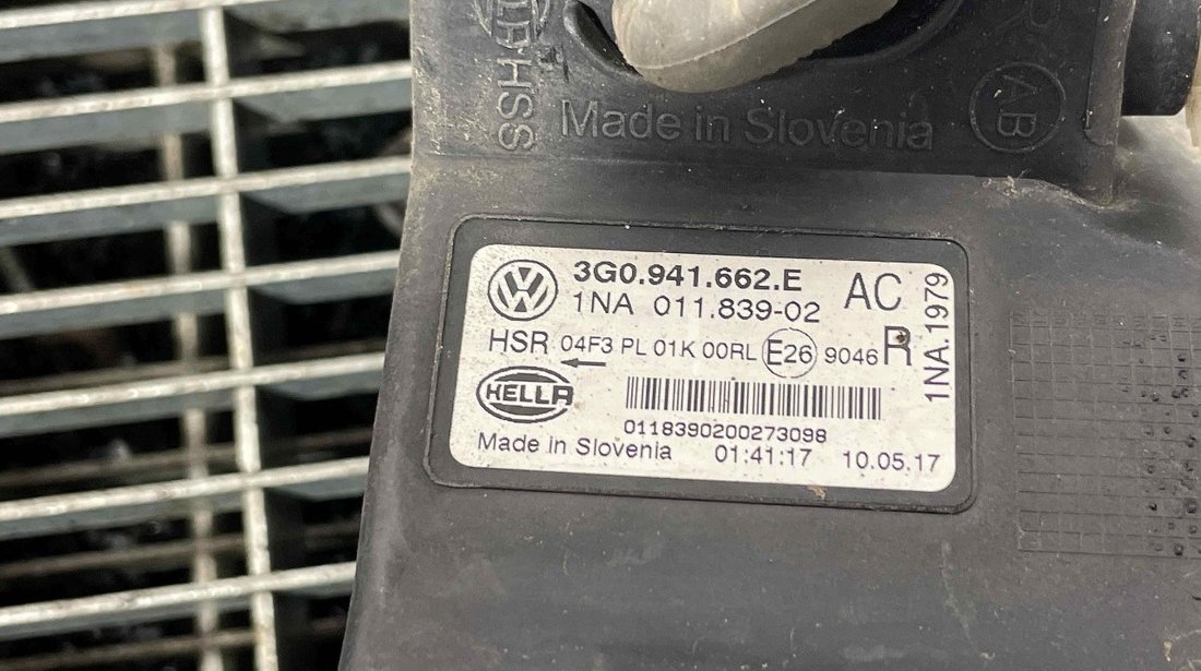 HALOGEN DREAPTA VW PASSAT PASSAT - (2014 2019)