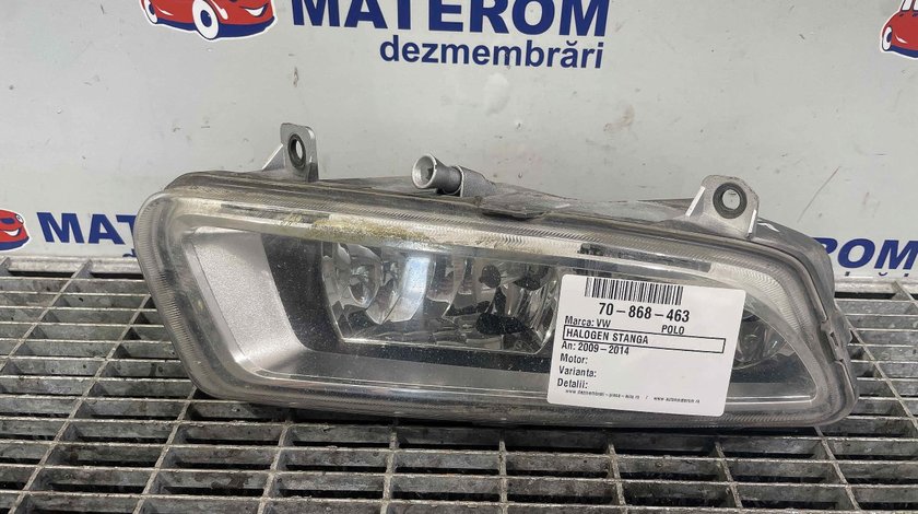 HALOGEN STANGA VW POLO POLO - (2009 2014)