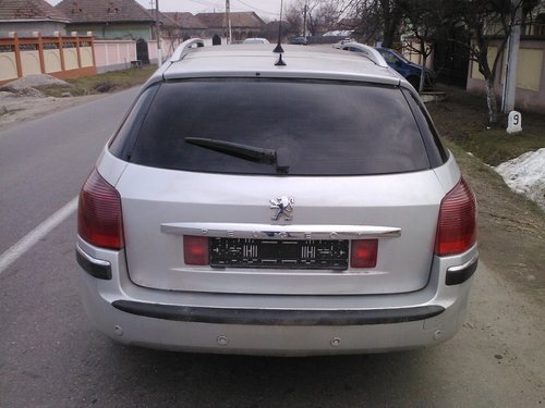 Hayon Complet Culoare Gri Peugeot 407 Sw