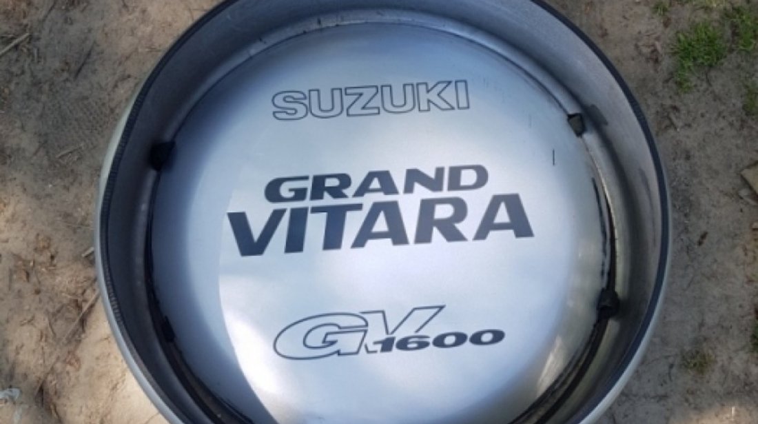 Husa Capac Acoperitoare Roata De Rezerva Din Inox Suzuki Grand Vitara  #22430732
