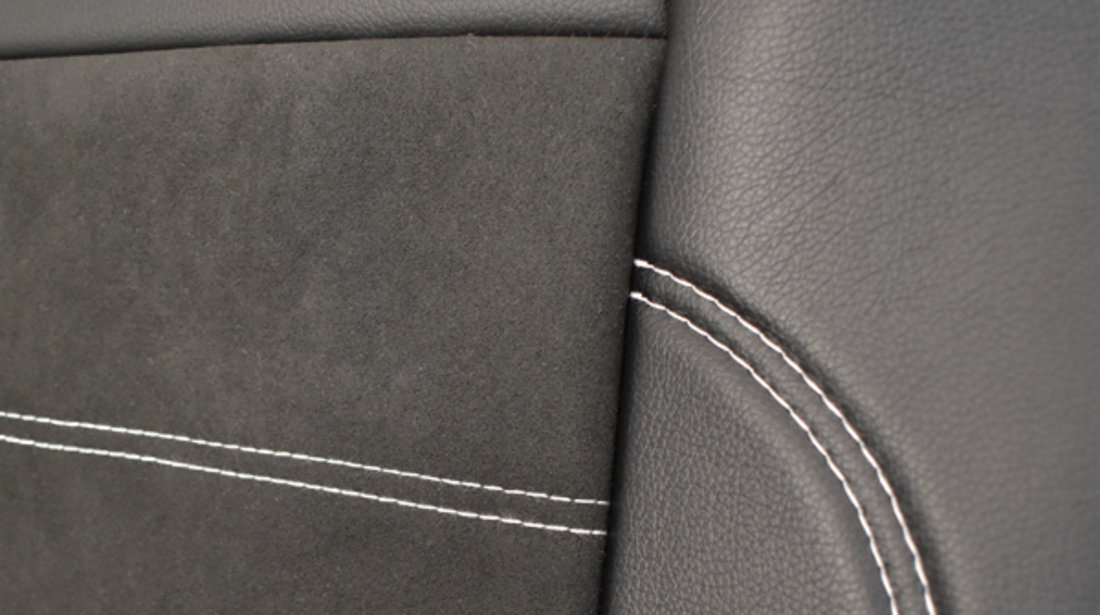 Huse scaune auto DACIA Sandero I 2008-2012 / Exclusive Leather Alcantara  (08649) #69994963