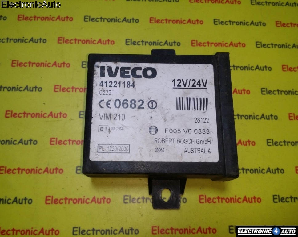 Imobilizator IVECO 41221184, F005V00333,