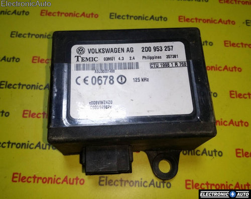 Imobilizator VW LT 2D0953257