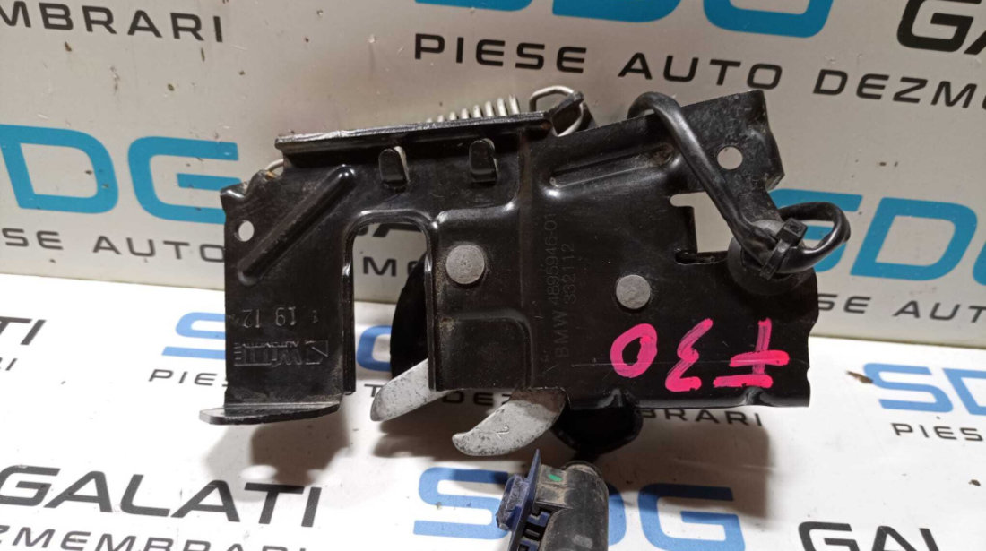 Incuietoare Broasca Haion Haion Capota Portbagaj BMW Seria 3 F30 F31 2010 - 2018 Cod 4895946-01 [M5032]