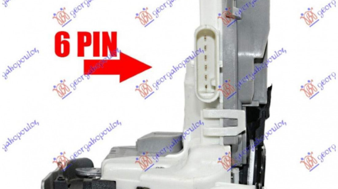 Incuietoare Usa Fata Centralizata 6pin - Audi A7 2014 , 8j1837016e