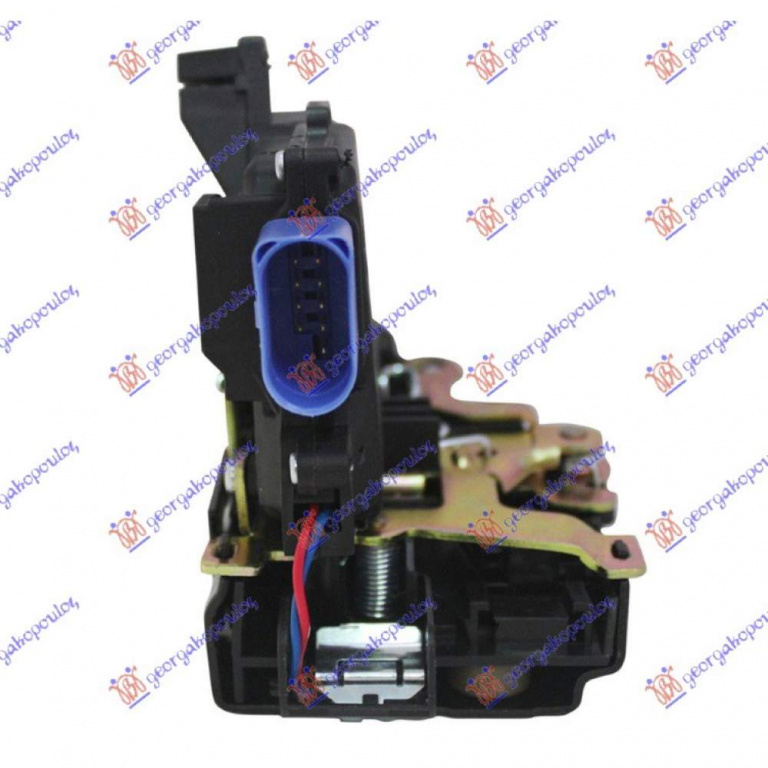 Incuietoare Usa Fata Centralizata 9pin - Vw Jetta 2005 , 3d1837015ap