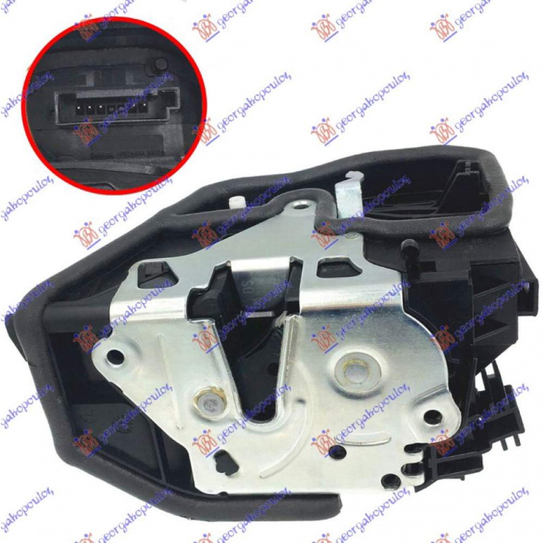 Incuietoare Usa Fata Electrica 5pin - Bmw Series 1 (F21/20) 3/5d 2015 , 51227202147