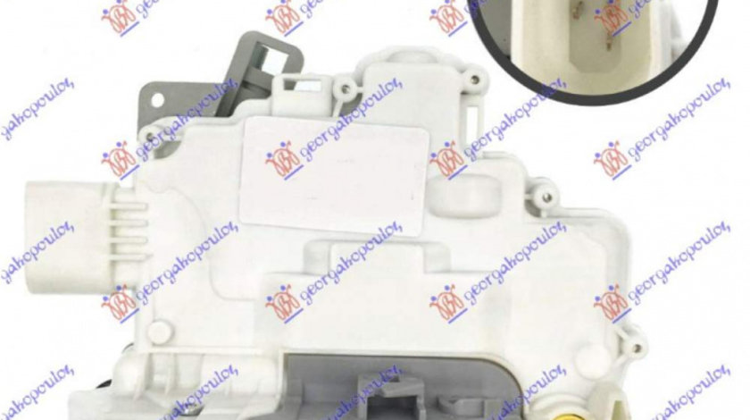 Incuietoare Usa Fata Electrica 9pin - Porsche Cayenne 2012 , 3c1837015a