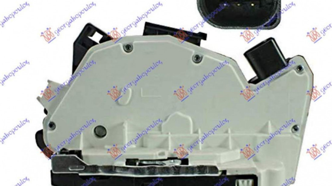 Incuietoare Usa Spate Centralizata 2pin - Skoda Fabia 2007 , 3b4839015aj