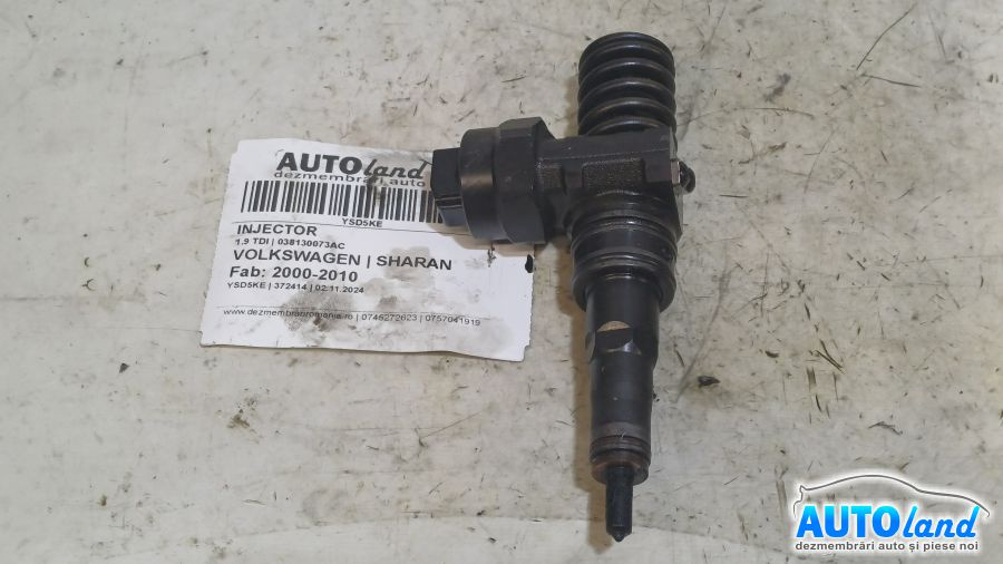 Injector 038130073ac 1.9 TDI Volkswagen SHARAN 2000-2010