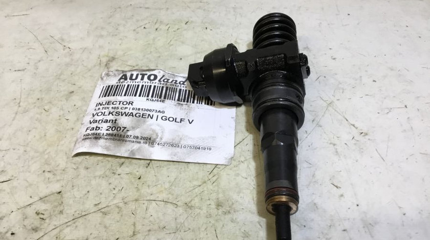 Injector 038130073ag 1.9 TDI 105 CP Volkswagen GOLF V Variant 2007