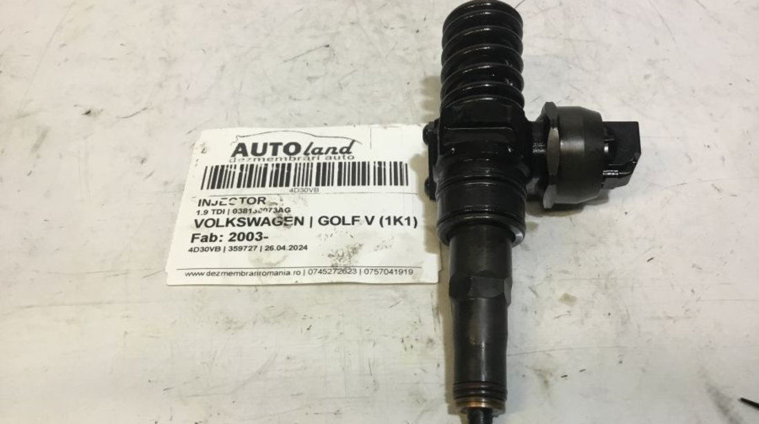 Injector 038130073ag 1.9 TDI Volkswagen GOLF V 1K1 2003