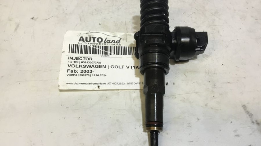 Injector 038130073ag 1.9 TDI Volkswagen GOLF V 1K1 2003