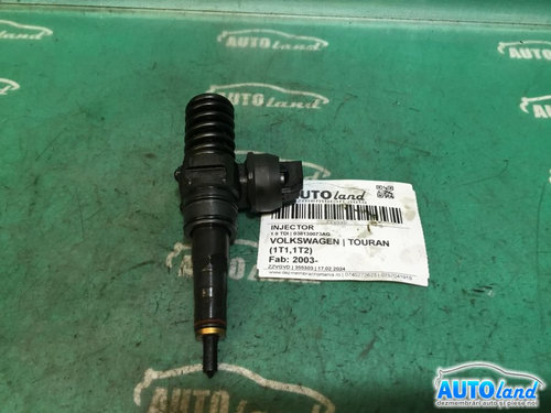 Injector 038130073ag 1.9 TDI Volkswagen TOURAN 1T1,1T2 2003