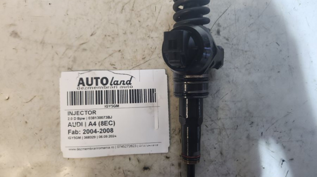 Injector 038130073bj 2.0 D Bpw Audi A4 8EC 2004-2008