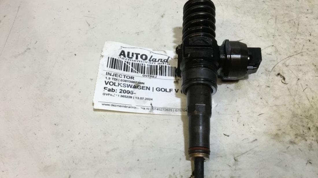 Injector 038130073bn 1.9 TDI Volkswagen GOLF V 1K1 2003